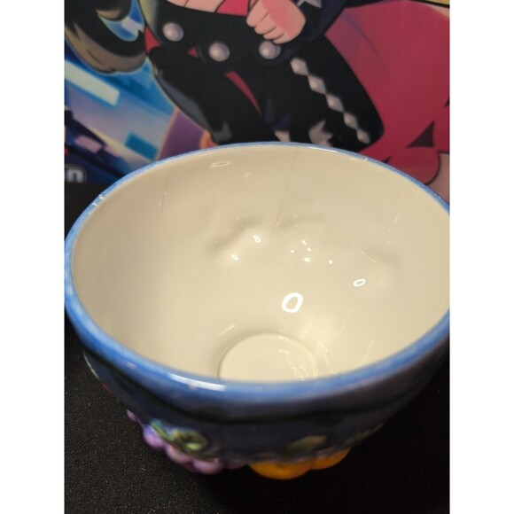 Sue Zipken Sango Sangria Pineapples & Guava 3075 Fruit Motif Ice Cream Dish Bowl - Picture 4 of 7